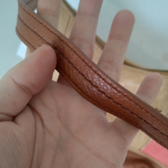 The Sak tan full grain leather hobo purse - Picture 6 of 9